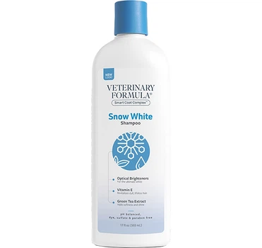 Шампунь Білосніжно Білий Veterinary Formula SCC Snow White Shampoo для собак і котів зі світлою шерстю 503 мл (736990012203)