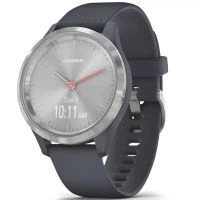 Смарт-годинник Garmin vivomove 3S Sport Silver-Blue Silicone (010-02238-20)