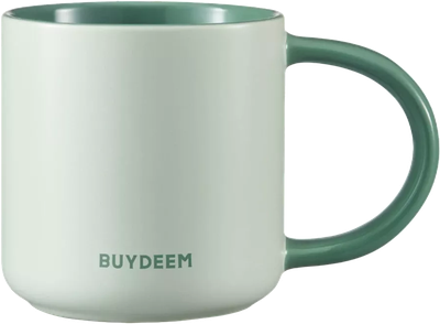 Кружка Buydeem керамічна Cozy Greenish 300 мл (6950386612707)
