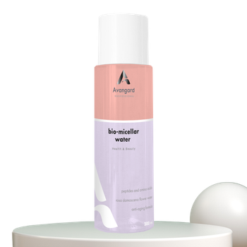 Двухфазная биомицеллярная вода для демакияжа зоны век и глаз Anti age effect A_Avangard Professional 200 мл 130102