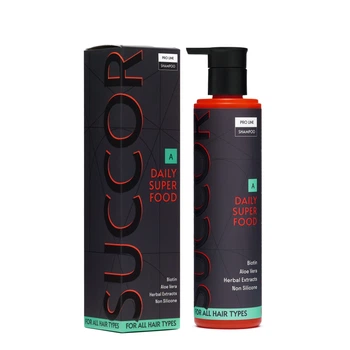 Шампунь cуперфуд для ежедневного использования Daily Superfood Shampoo Succor 250 мл 4820267230462