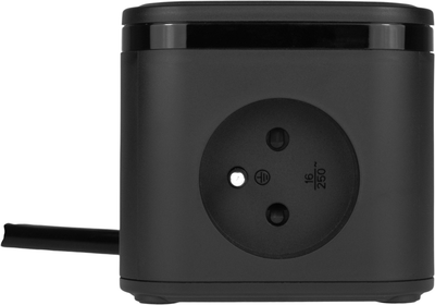 Przedłużacz Huslog HUS1002 Cube Extension Cord PD 20W Black (OWN000065)