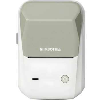 Термопринтер для печати наклеек NIIMBOT B1 (1AC12211603) Green