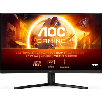 Монитор 31.5" AOC CQ32G4VE (CQ32G4VE) 2560x1440 (QHD, 2K) VA 180 Hz