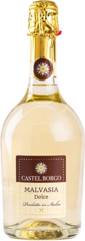 Ігристе вино Castel Borgo SL Malvasia IGT Emilia Spumante Dolce біле солодке 0.75 л 7% (8008820172732)