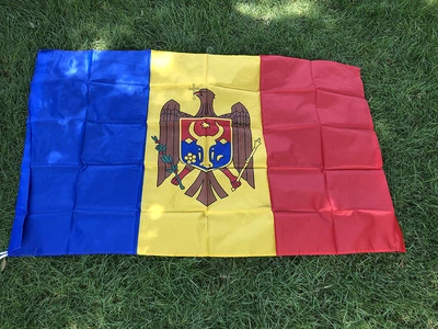 Флаг Молдавии 90 х 150 см (2053)