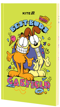 Блокнот Kite Garfield термобіндер A5 64 аркуші нелінований (GF25-193-2)