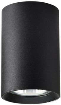 Світильник туба Light Prestige Manacor 9 см 1 x GU10 чорний (LP-232/1D - 90 czarne)