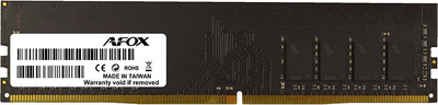 Оперативна памʼять AFOX DDR4-3200 32768MB PC4-25600 (AFLD432PX1P)
