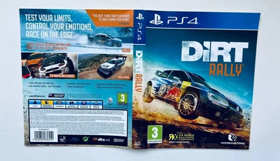 Dirt Rally - PS4 (обложка), Б/У