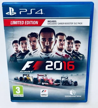 F1 2016 Limited Edition, русские субтитры- диск для PlayStation 4, Б/У