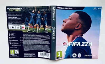 FIFA 22 - XBOX Series X/ XBOX One (обложка + вкладыш), Б/У