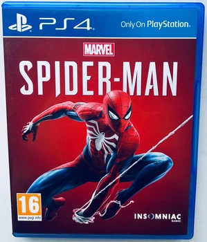 Marvel Spider Man, английская версия - диск для PlayStation 4, Б/У