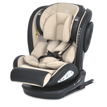 Детское автокресло El Camino ME 1045 EVOLUTION 2 ISOFIX 360º Melange Beige