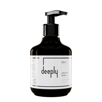 Безсульфатний шампунь Deeply Sulfate-Free Shampoo 250 мл, шампунь для лагідного очищення сухого типу шкіри голови та волосся