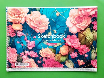 Альбом для малювання ”Star” А4, 30аркушів (PB-SC-030-460) спіраль, 100г/м2