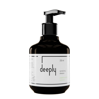 Нормалізуючий шампунь Deeply Normalizing Shampoo 250 мл шампунь для ефективного очищення жирного типу шкіри голови