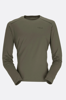Футболка Rab Force LS Tee Light Khaki хакі L чоловіча