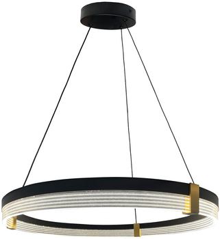 Підвісний світильник Light Prestige Plum LP-0407/1P L BK Triangle