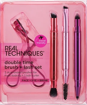 Дорожный набор - Real Techniques Double Time Brush + Lash Set (1447721-28608661)