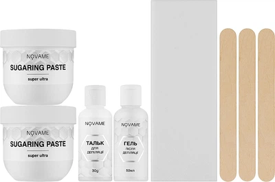 Набір для домашнього шугарингу, 6 продуктів - Novame Cosmetic (1256224-27234207)