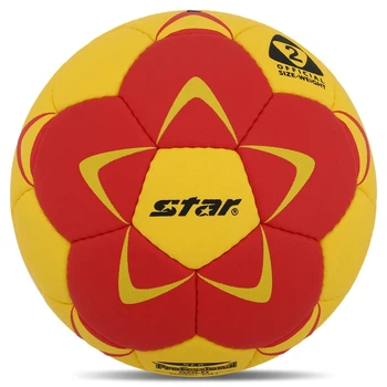 Мяч гандбольный №2 Star New Professional Gold HB421 размер 2 Yellow-Red