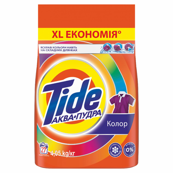 Стиральный порошок Tide Аква-Пудра Color 4.05 кг (8006540535301)