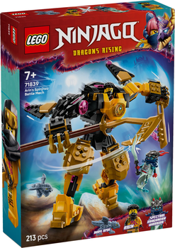 Конструктор LEGO Ninjago Бойовий робот Аріна Спін-джитсу 213 елементів (71839)
