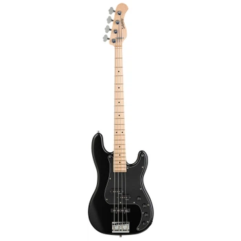 Бас-гитара Sadowsky MetroLine 21-Fret Hybrid P/J Bass Ash 4-String - Solid Black Satin (SML21HP4 93 ASH FR)