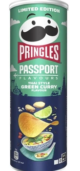 Чипсы Pringles Passport Flavours Thai Style Green Curry 165г