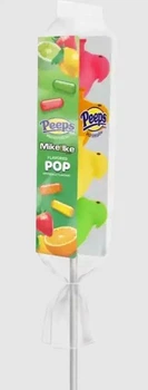 Маршмеллоу на палочке Peeps Mike & Ike Flavoured POPS Marshmallow Chicks 39г