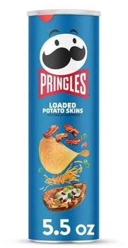 Чипсы Pringles Loaded Potato Skins Potato Crisps Chips 158г