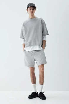 Шорти джогери H&M XL сірий 1224295002