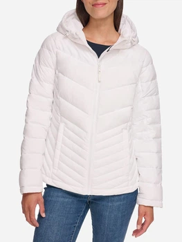 Куртка демисезонная с капюшоном женкая Tommy Hilfiger 317709888 XL Белая (1159833854)