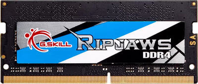 Оперативна памʼять G.Skill SO-DIMM DDR4-3200 8192MB PC5-25600 Ripjaws (F4-3200C18S-8GRS)