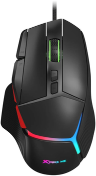 Мышь XTRIKE ME GM-415 RGB USB Black