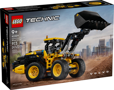 Klocki konstrukcyjne LEGO Technic Ładowarka kołowa Volvo L120 Electric 973 elementy (42209)