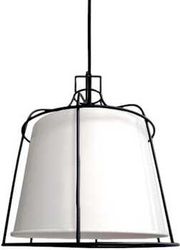 Підвісний світильник Light Prestige Dritto 1xE27 60W Black/White (LP-123/1P S WH)