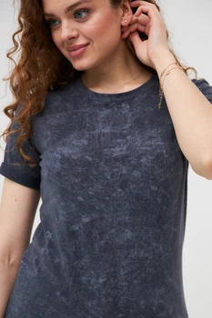 Футболка з манжетами Wear me XS Сірий (18_25_57_11351)