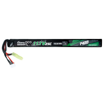 Аккумулятор Gens Ace LiPo 11,1V 1400mAh 25C 3S1P - Tamiya mini (186931)