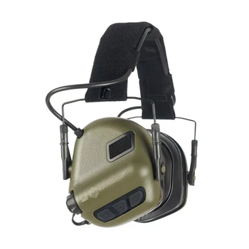 Активные защитные наушники Earmor M31 Plus Олива (Kali)