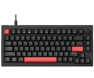 Комп’ютерна клавіатура Lemokey X4 механічна USB з підсвічуванням чорна ENG/UKR