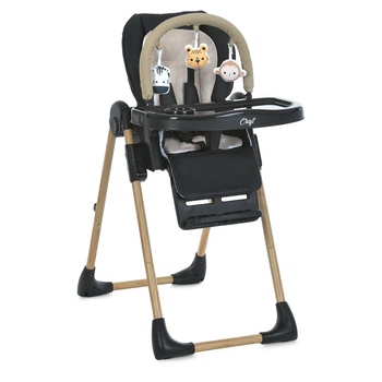 Стульчик для кормления EL CAMINO ME 1115-W CRAFT Black