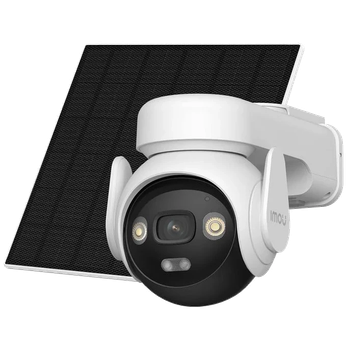 Поворотная 4G Wi-Fi камера с солнечной панелью Imou Cell PT 4G KIT 2 (IPC-B7ED-5M0TEA-EU/FSP14), 5Мп