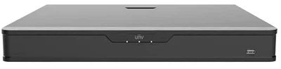 32-канальный гибридный видеорегистратор Uniview XVR302-32Q3 Black, 8Мп