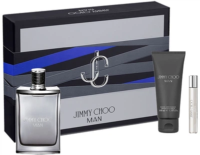 Набір (edt/100ml + edt/7.5m + sh/gel/100ml) - Jimmy Choo Man (1395025-27982293)