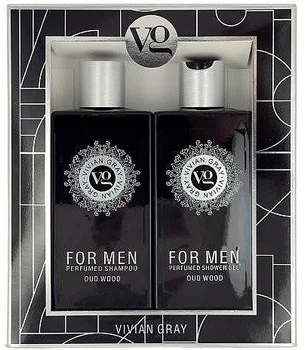 Набор для мужчин "Oud Wood" - Vivian Gray For Men Oud Wood (shm/350ml + sh/gel/350ml) Набор для мужчин "Oud Wood" (1269754-2038120346-2)