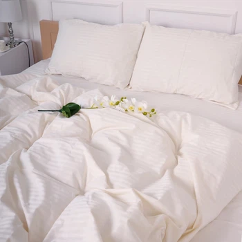 Простирадло MirSon Royal Soft Stripe 30-0026 Marlen 200x220 см