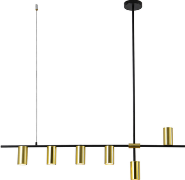 Підвісний світильник Light Prestige Arizona LP-074/6PL BK/GD
