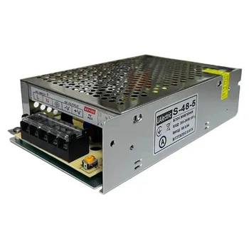 Блок питания перфорированный UAlectric S-48-5 5V 9.6A 48Вт для камер, LED